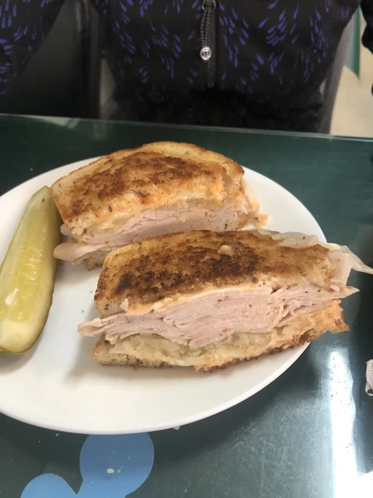 Grilled Turkey and Cheese